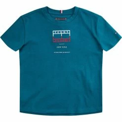 Tommy Hilfiger EMBROIDERED FLAG TEE S/S