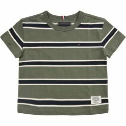 Tommy Hilfiger YD STRIPE TEE S/S