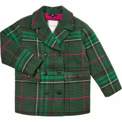 Tommy Hilfiger PREPPY CHECK RELAXED PEACOAT