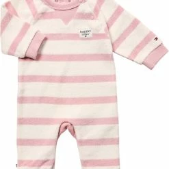 Tommy Hilfiger BABY STRIPED TOWELLING COVERALL