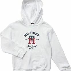 Tommy Hilfiger U CURVED MONOGRAM HOODIE