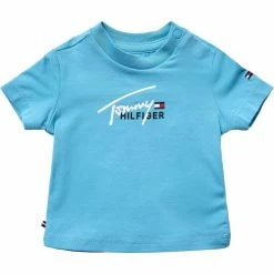 Tommy Hilfiger BABY SCRIPT LOGO TEE S/S