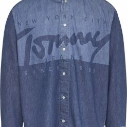 Tommy Hilfiger TJM LASERED WIDE DENIM SHIRT