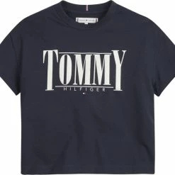 Tommy Hilfiger TOMMY SATEEN LOGO TEE S/S