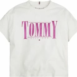 Tommy Hilfiger TOMMY SATEEN LOGO TEE S/S