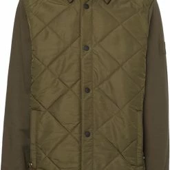 Tommy Hilfiger MIX MEDIA QUILTED COACH JACKET