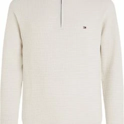 Tommy Hilfiger SPRING GRID ZIP MOCK