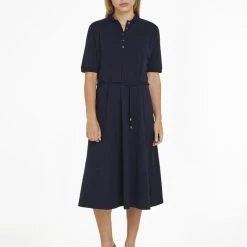 Tommy Hilfiger REG OPENWORK POLO DRS 1/2SLV