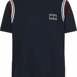 Tommy Hilfiger VARSITY RIB CASUAL INSERT TEE