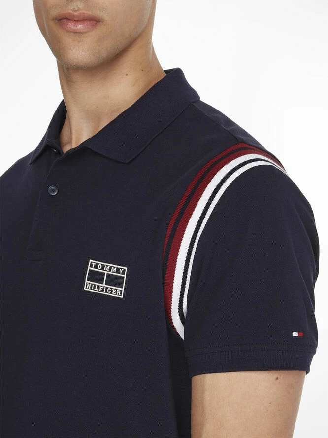 Tommy Hilfiger SHOULDER RIB DETAIL REGULAR POLO - Billede 4