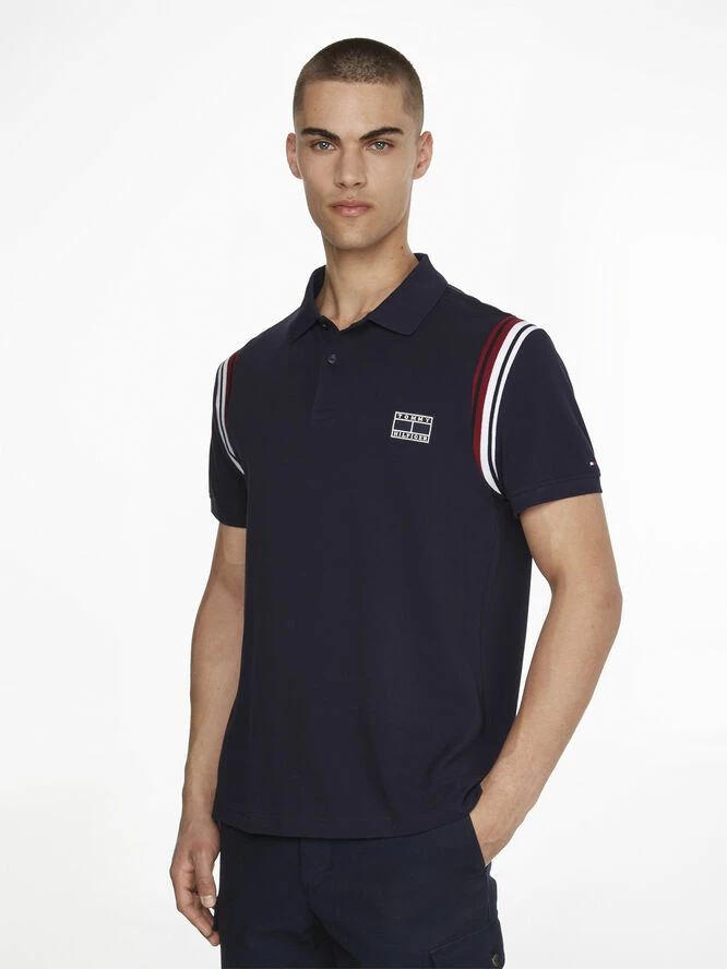 Tommy Hilfiger SHOULDER RIB DETAIL REGULAR POLO - Billede 6
