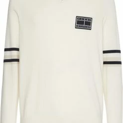 Tommy Hilfiger VARSITY SLEEVE STRIPE ZIP MOCK