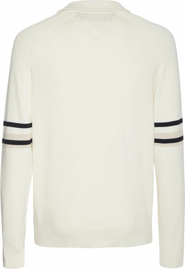 Tommy Hilfiger VARSITY SLEEVE STRIPE ZIP MOCK - Billede 3