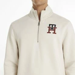 Tommy Hilfiger ESSENTIAL MONOGRAM HALF ZIP