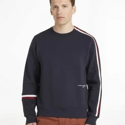 Tommy Hilfiger NEW GLOBAL STRIPE CREWNECK
