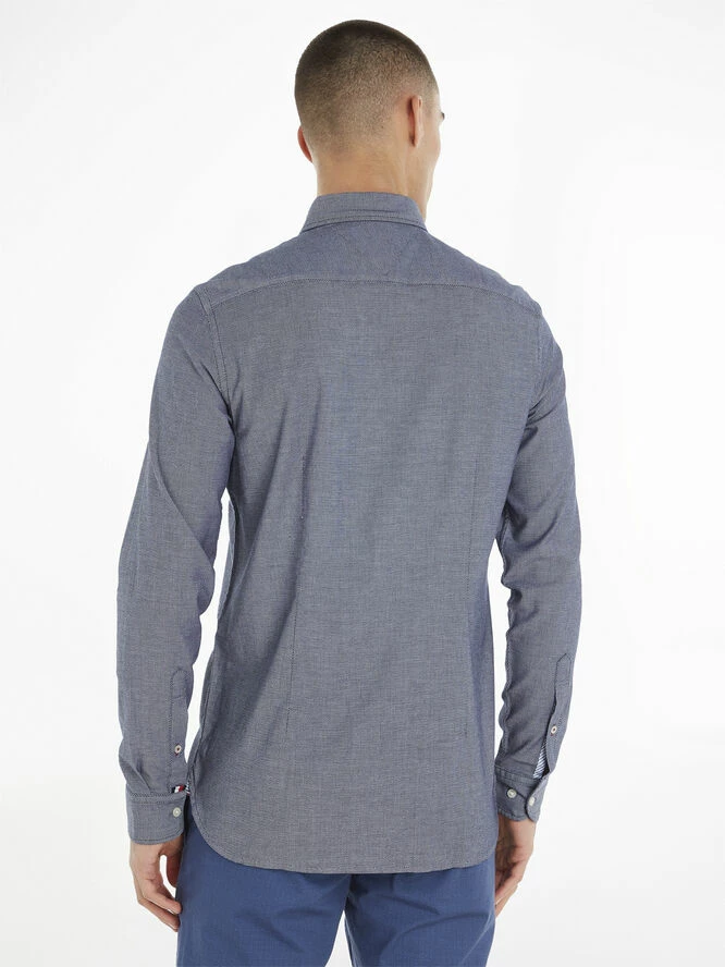 Tommy Hilfiger FLEX NATURAL SOFT DOBBY SF SHIRT - Billede 2