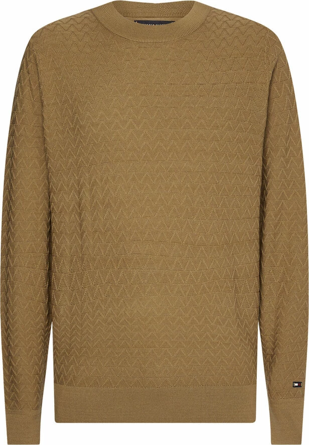 Tommy Hilfiger TRIANGLE STRUCTURE CREW NECK