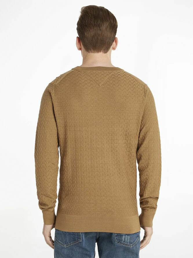 Tommy Hilfiger TRIANGLE STRUCTURE CREW NECK - Billede 2