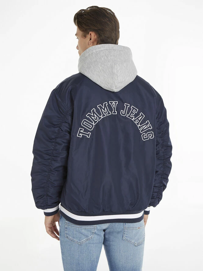 Tommy Hilfiger TJM GRAPHIC SATIN BOMBER JACKET - Billede 2