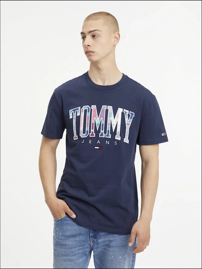 Tommy Hilfiger TJM CLSC TARTAN TOMMY TEE - Billede 6